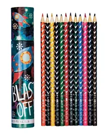 Floss & Rock Rocket - Pencil Color Set - Pack Of 12