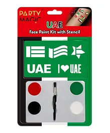 Party Magic UAE Face Paint Kit with Stencil