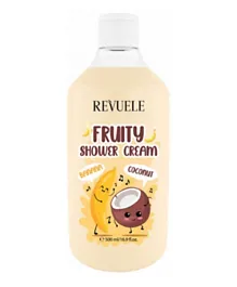 Revuele Coconut & Banana Fruity Shower Cream - 500ml