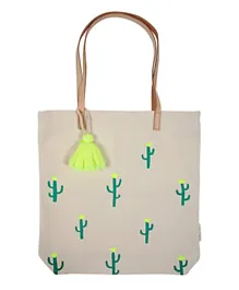 Meri Meri Canvas Cactus Tote Bag