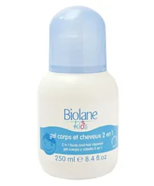 Biolane 2 In 1 Body & Hair Cleanser - 250 ml