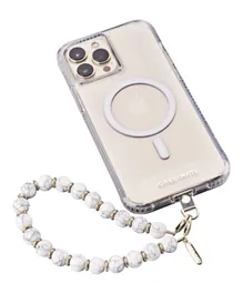 Case-Mate Beaded Phone Wristlet - White Marble