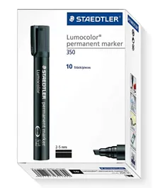 Staedtler Permanent Marker Black - Pack of 10