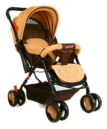 Baby Plus Stylish Stroller and Pram - Khaki
