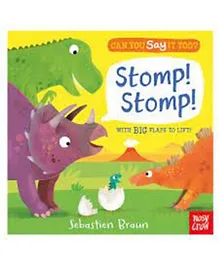 Can You Say It Too? Stomp! Stomp! Paperback - English