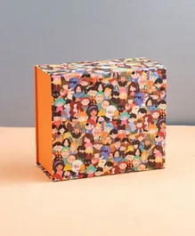 GENERIC Abstract People Gift Box - Medium