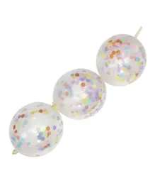 Ginger Ray Confetti Link Balloon Garland Decoration  Pack of 24 - Multicolour