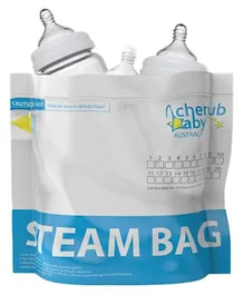 Cherubbaby Natristeam Microwave Steam Steriliser Bags - Pack of 6