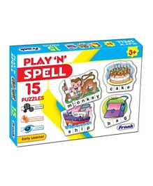 Frank Play ’n’ Spell Puzzle - 15 Pieces
