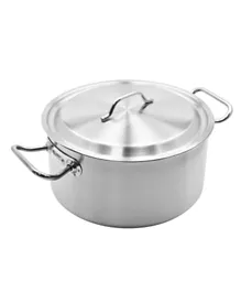 Chefset Cooking Pot With Lid Silver - 12cm