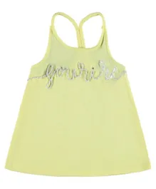 Name It Singlet Sleeves Top -  Yellow Pear