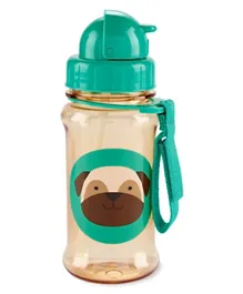 Skip Hop Zoo Straw Bottle Green - 384.5mL