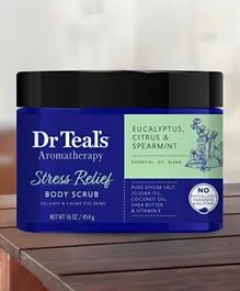 Dr Teals Stress Relief Body Scrub Eucalyptus Citrus & Spearmint - 454g