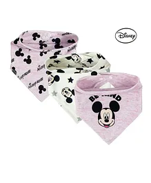Disney Mickey Mouse Bandana Baby Bibs - Pack of 3