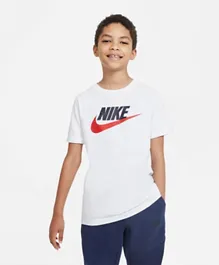 Nike Futura Icon Logo T-Shirt - White