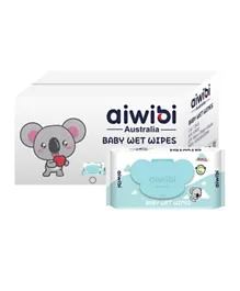 Aiwibi Soft Care Baby Wet Wipes Natural Tea Tree Oil Pack of 12 - 960 Pieces