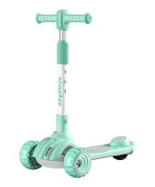 Factory Price Jordan Portable 3 Wheels Kids Pedal Scooter - Bluish Green
