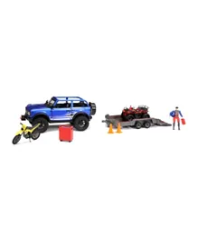 New Bright Off-Road Heavy Metal Playset with Trailer