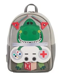 Loungefly! Leather: Pixar Toy Story Rex Game Backpack