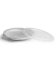 Herobility Eco Baby Plate - Mist Grey