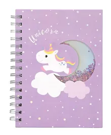Essen Cute Unicorn Notebook  Journal, Diary Notepad for Girls Kids Students Adults -160 Pages