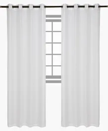 HomeBox Indus Sheer Curtain Pair - 140x240 cms