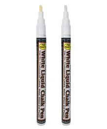 Dmc White Ink Water Soluble Chalk Marker Set - Pack Of 2