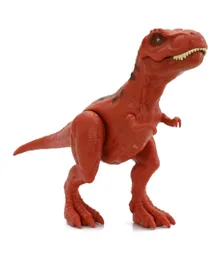 Funville Realistic Dinos with Sounds T-Rex - Soft, Roaring Walking Toy Figure for Kids 3 Years & Up, Durable Animal Playset
