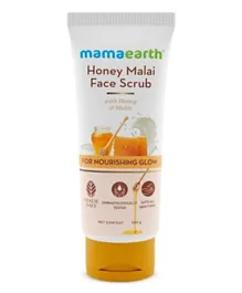 Mamaearth Honey Malai Face Scrub - 100g