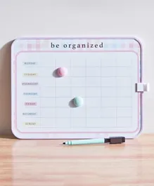 HomeBox Pop Palette Weekly Magnetic Erase Board - 2 Pieces