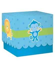 Party Centre Baby Shower Blue Printed Paper Boxes 24pcs
