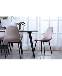 PAN Home Rekker Dining Chair - Beige & Black