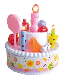 كعكة عيد ميلاد يم يام صغيرة تعمل بالبطارية من باور جوي - متعددة الألوان