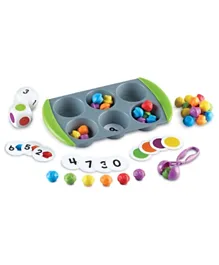 Learning Resources Mini Muffin Match Up Counting Toy Set - 77 Pieces