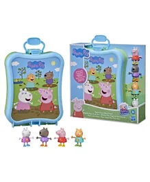 PEPPA PIG Adventures Peppa’s Carry Along Friends Figures - Pack of 4