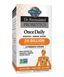 Garden Of Life Dr Formulated Probiotics Once Daily - 30 Capsules