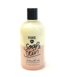 Victoria's Secret Pink Soap & Skin Coconut Oil Dual Phase Body Wash - 355mL