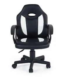 PAN Home Kratos Gaming Chair - Black & White