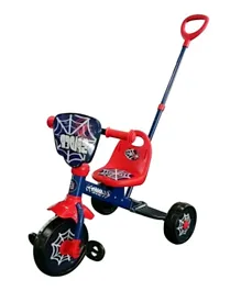 MYTS Prince Tricycle With Push Handle - Red