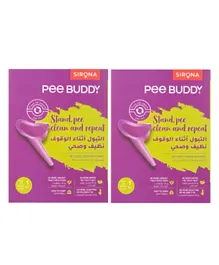 Pee-Buddy Reusable Portable Female Urination Device - Pack of 2