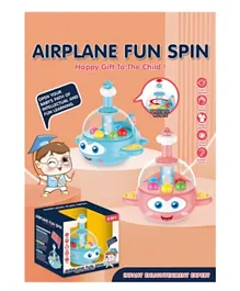 TTC Generic Play & Learn Infant Airplane Toy with Lights & Sounds