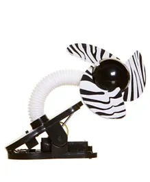Dreambaby Clip-On Fan Zebra Blades - Black
