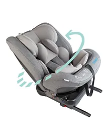 Moon Rover Baby/Infant Car seat of 360 Degree Rotate - Grey