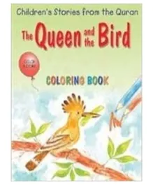 The Queen And The Bird - Colouring Book - 16 Pages