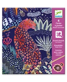 Djeco Small Gifts Scratch Cards Lush Nature