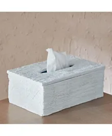 HomeBox Rabaque Polyresin Tissue Box