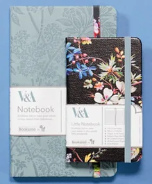 IF V&A Bookaroo A5 Journal - Kilburn Black Floral
