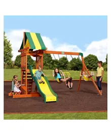 Backyard Discovery Sunny dale Swing Set - Brown
