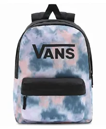 Vans Realm Orchid Ice Backpack Blue Pink and Black - 16 Inches