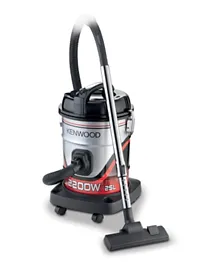 KENWOOD Drum Vacuum Cleaner with Extra Long Power Cord 25L 2200W Vdm60.000Br - Multicolor